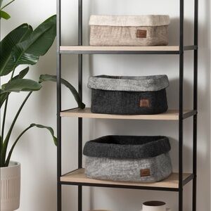 UGG Jade Cove felted wool basket - size XL